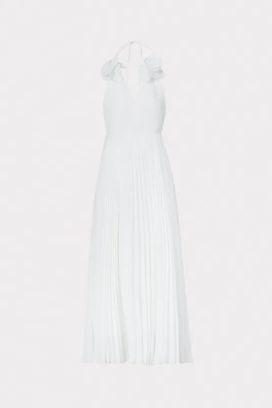 Evie Pleated Dress sold by Milly