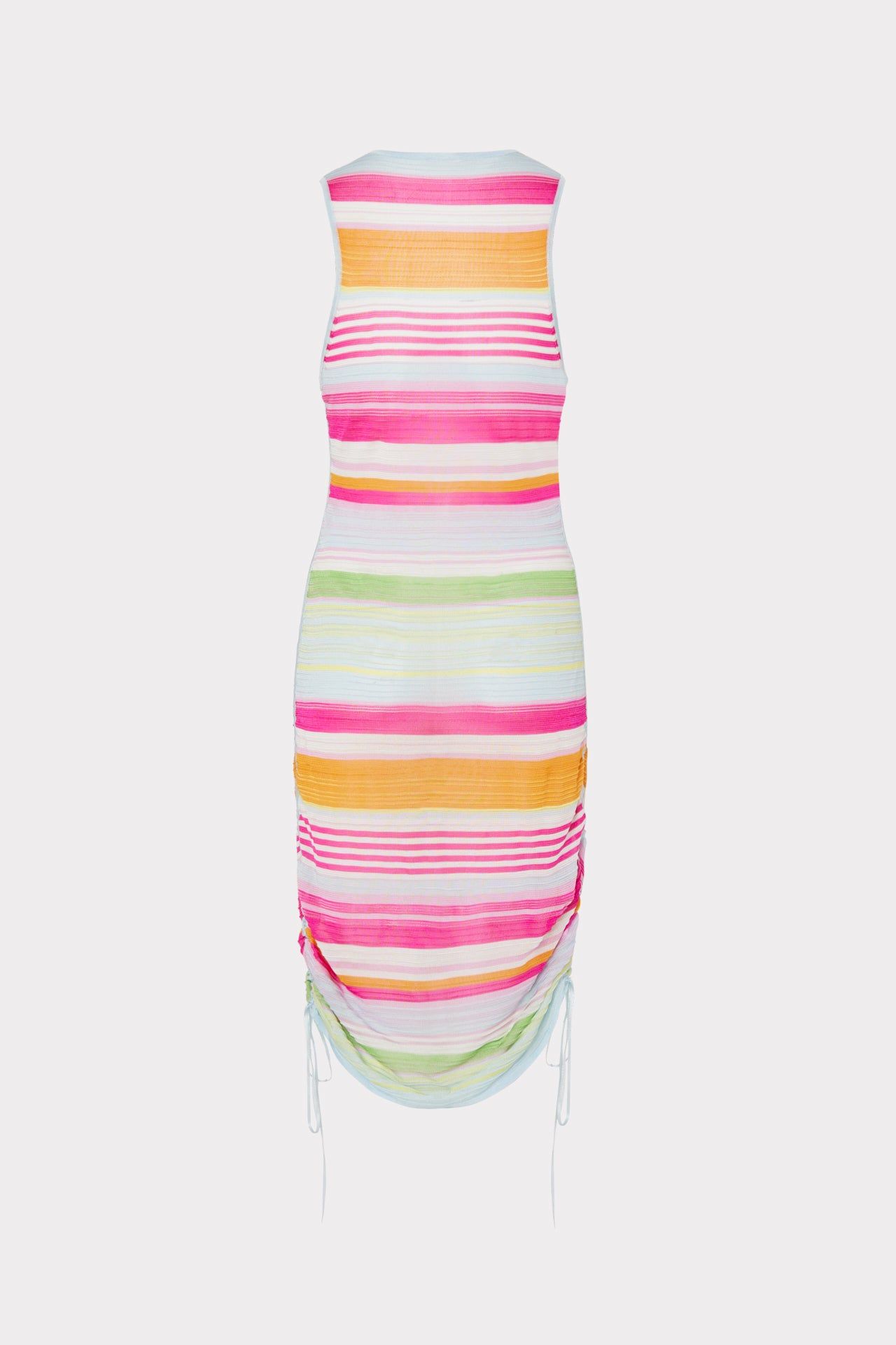 Natalie Ruched Stripe Dress sold by Milly product image thumbnail 4