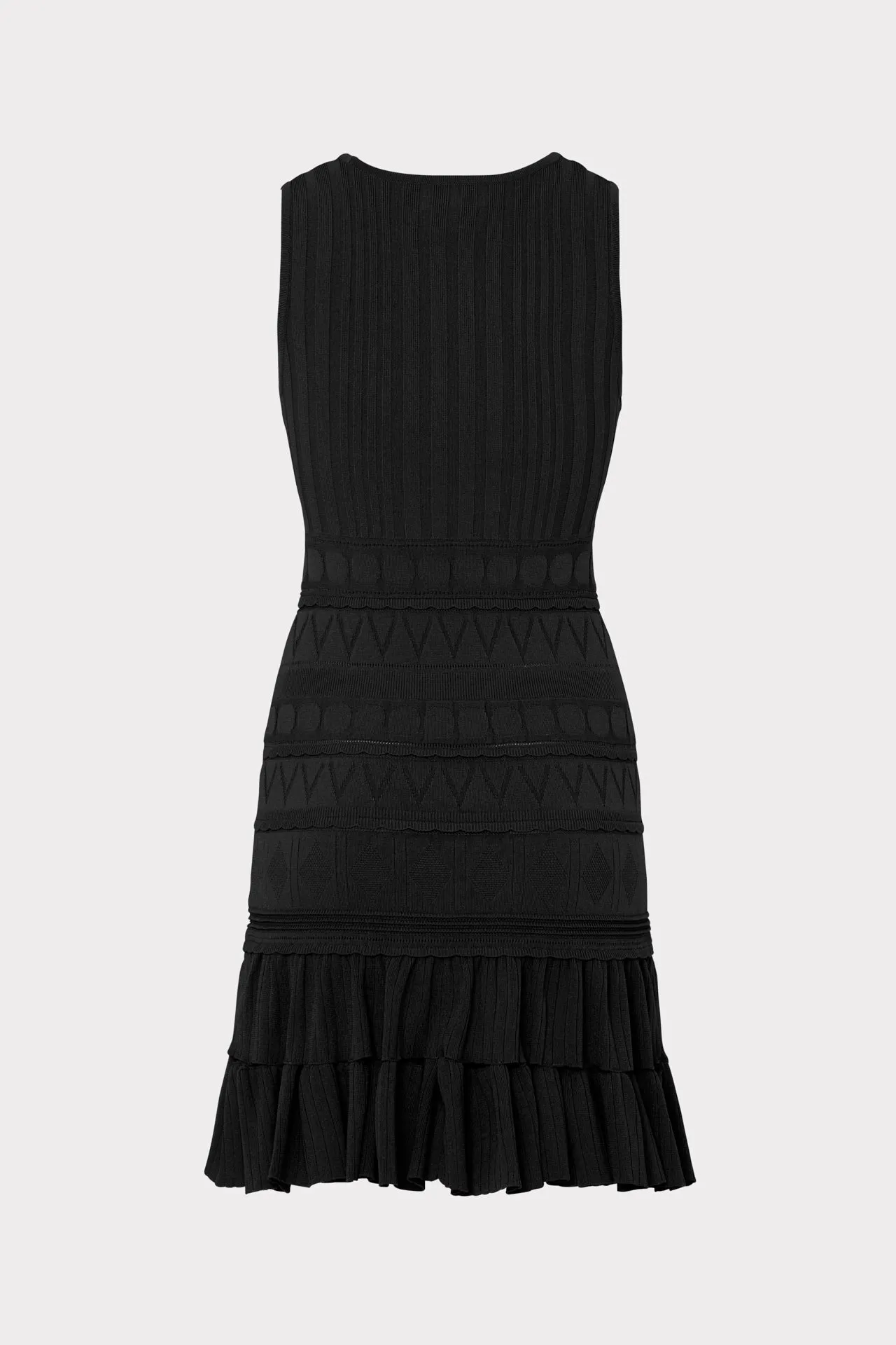 Pepper Knit Ruffle Mini Dress sold by Milly product image thumbnail 4