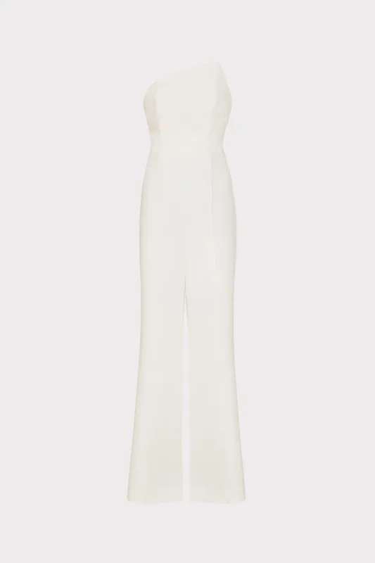 Atlas Cady One Shoulder Jumpsuit sold by Milly