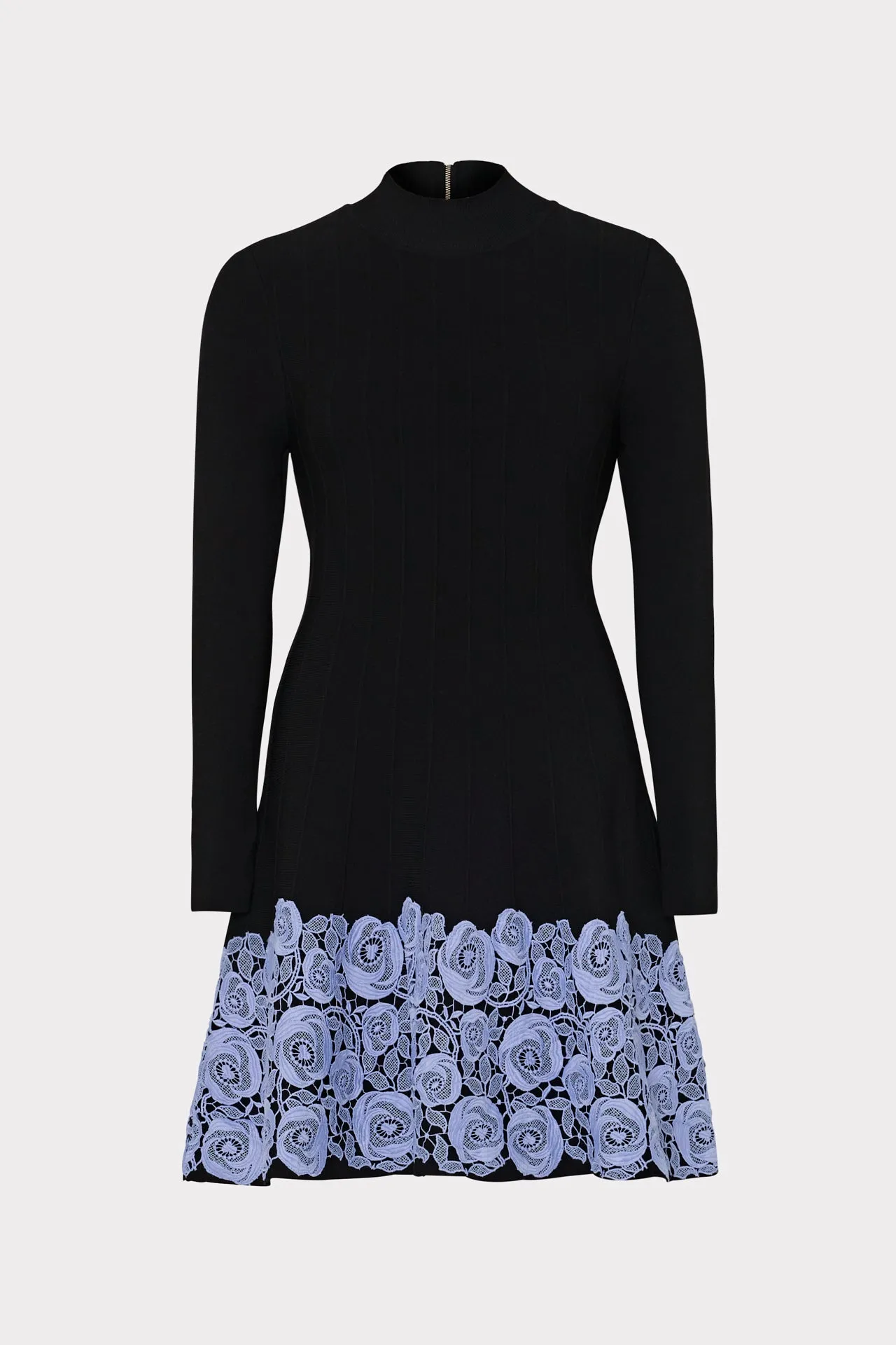 Khai Lace Trim Fit And Flare Dress sold by Milly