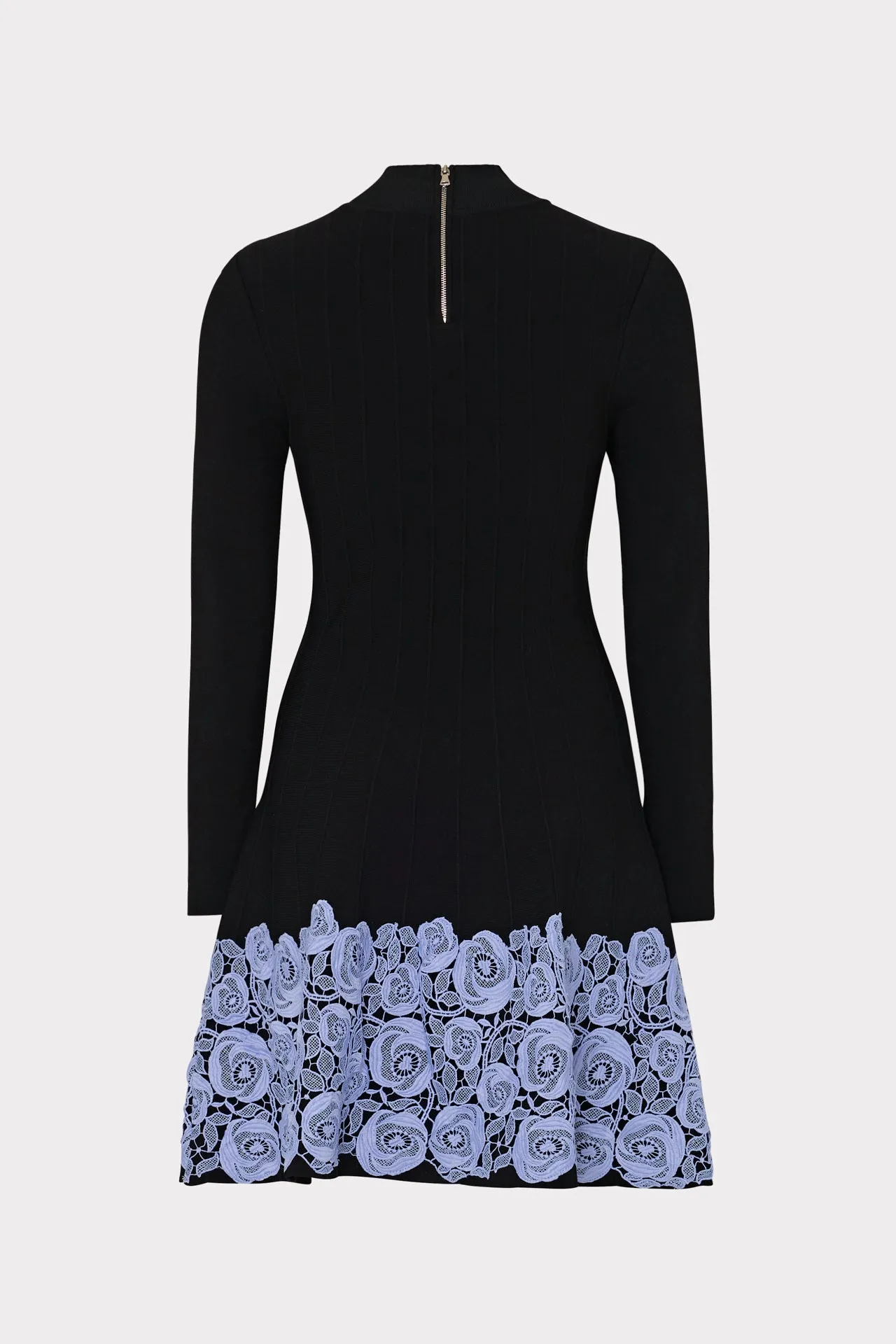 Khai Lace Trim Fit And Flare Dress sold by Milly product image thumbnail 4