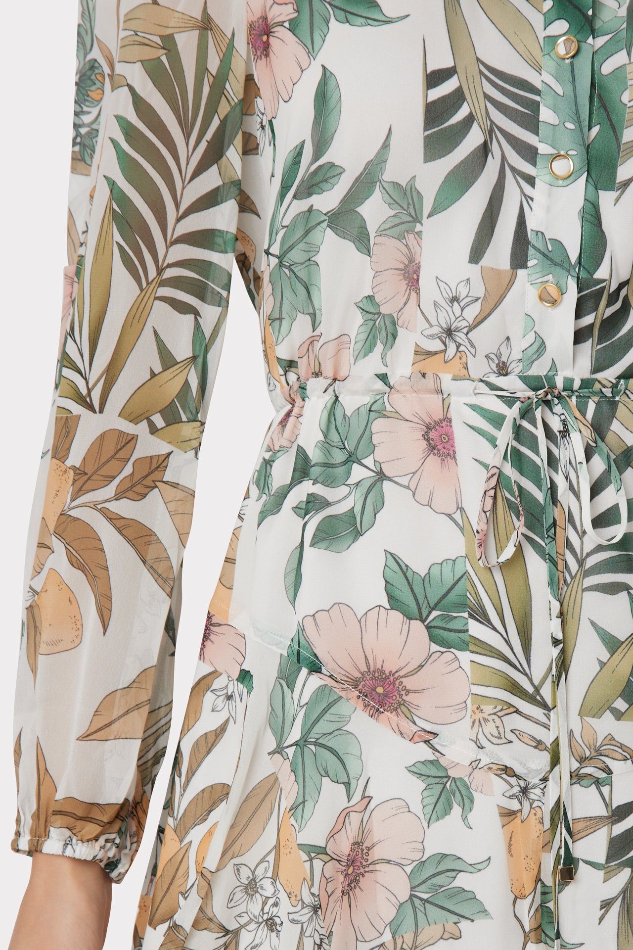 Reina Jungle Print Dress sold by Milly product image thumbnail 3