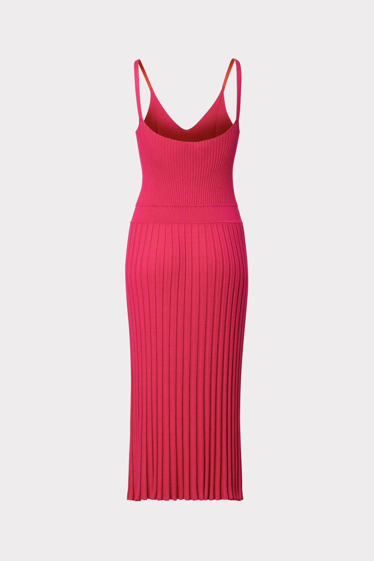 Cami Top Pleated Midi Dress sold by Milly product image thumbnail 4