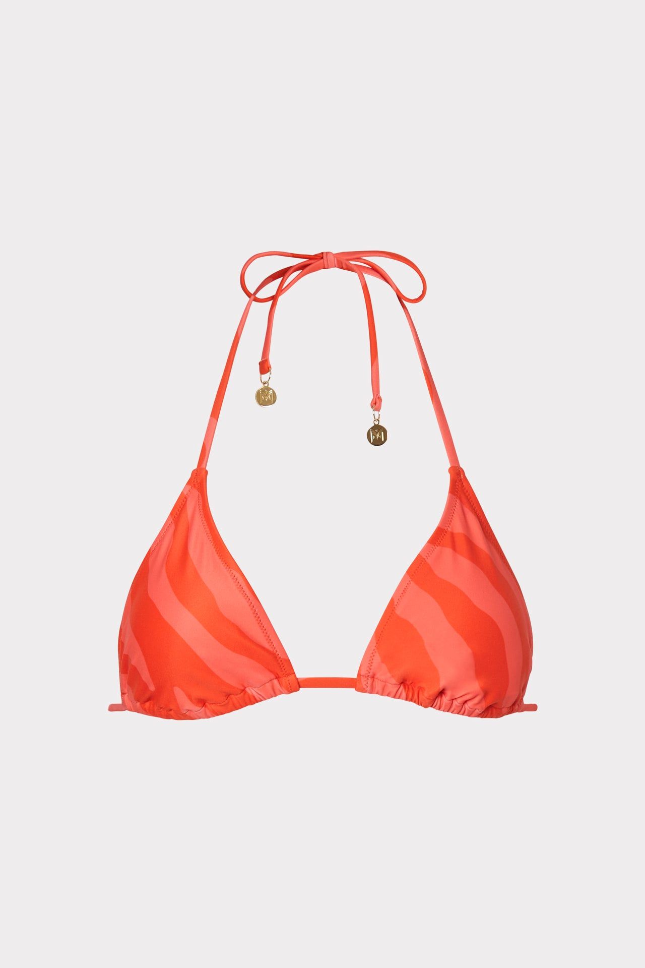 Zebra Print Bikini Top sold by Milly