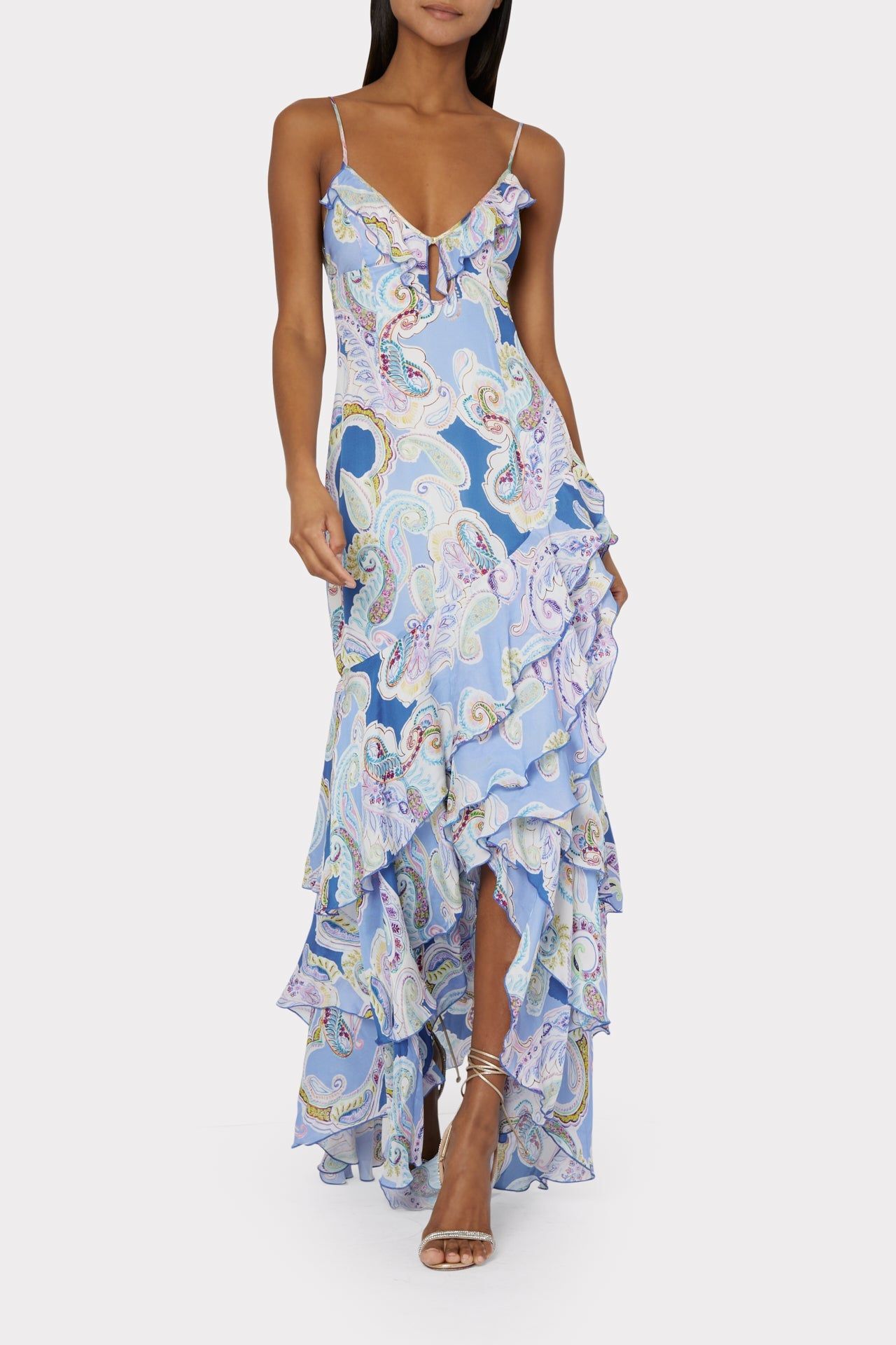 Edra Summer Paisley Dress sold by Milly product image thumbnail 2