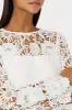 Nessa 3D Lace Dress sold by Milly