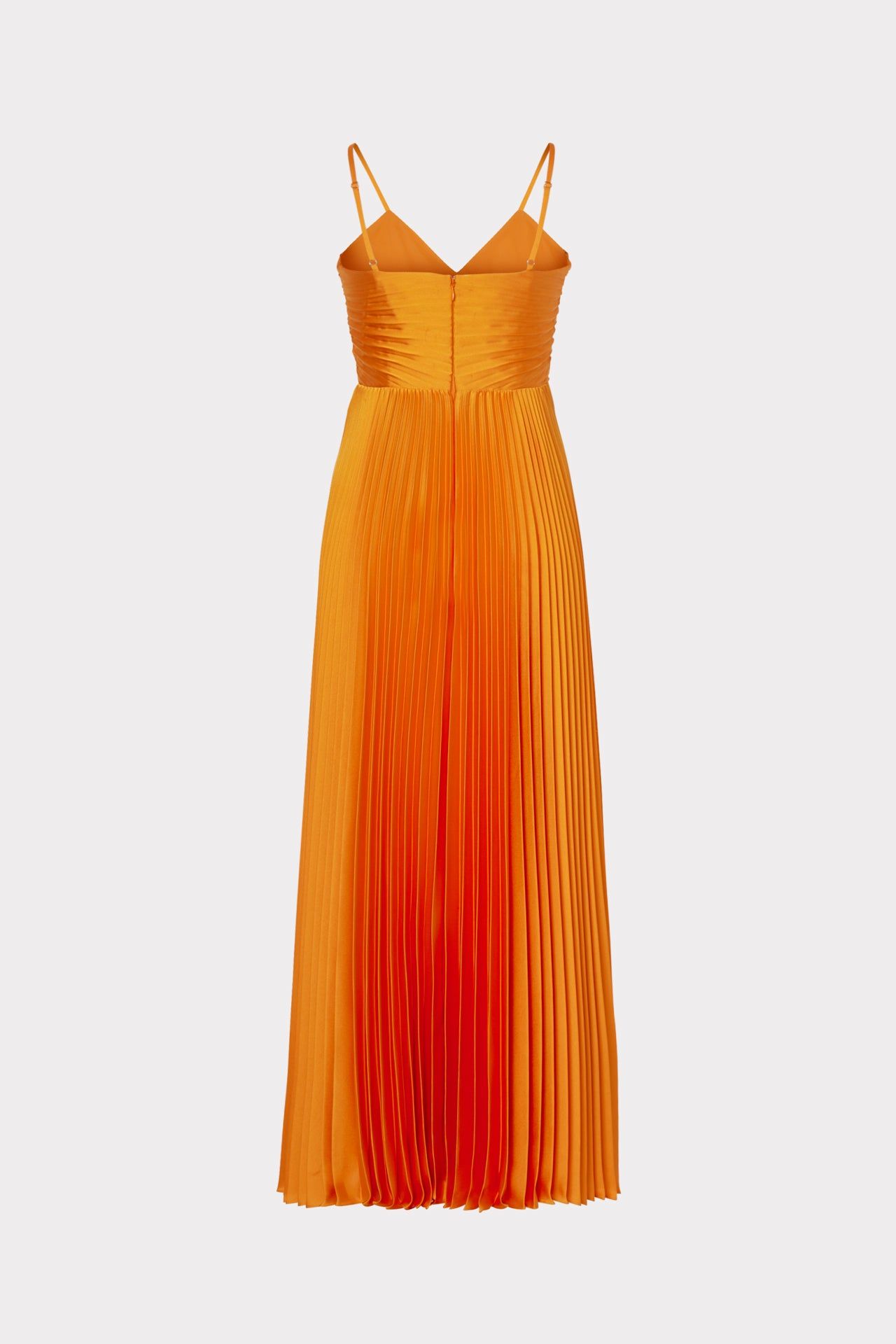 Hallie Satin Pleated Dress sold by Milly product image thumbnail 4