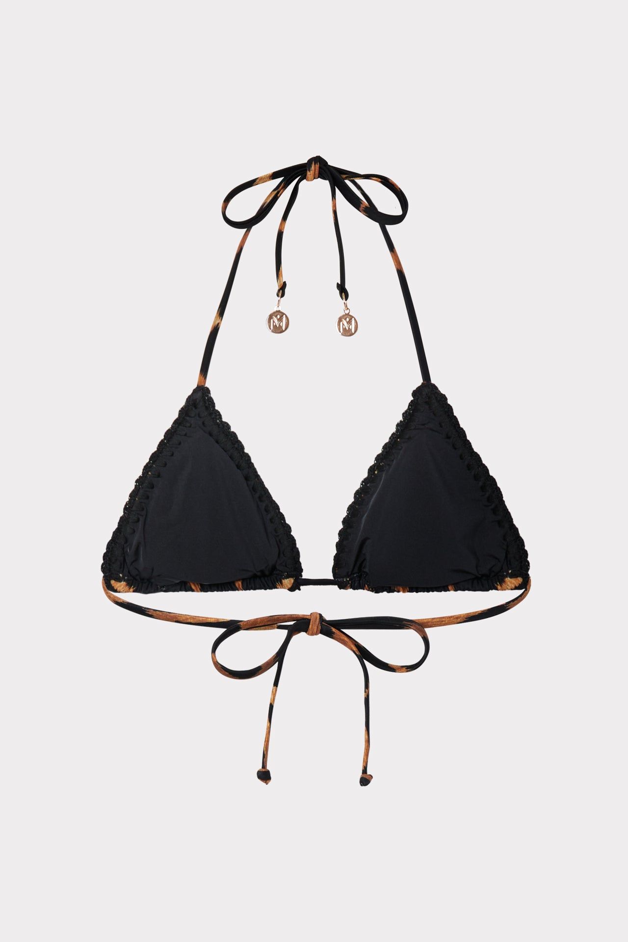 Giraffe Print Triangle Bikini Top sold by Milly product image thumbnail 4