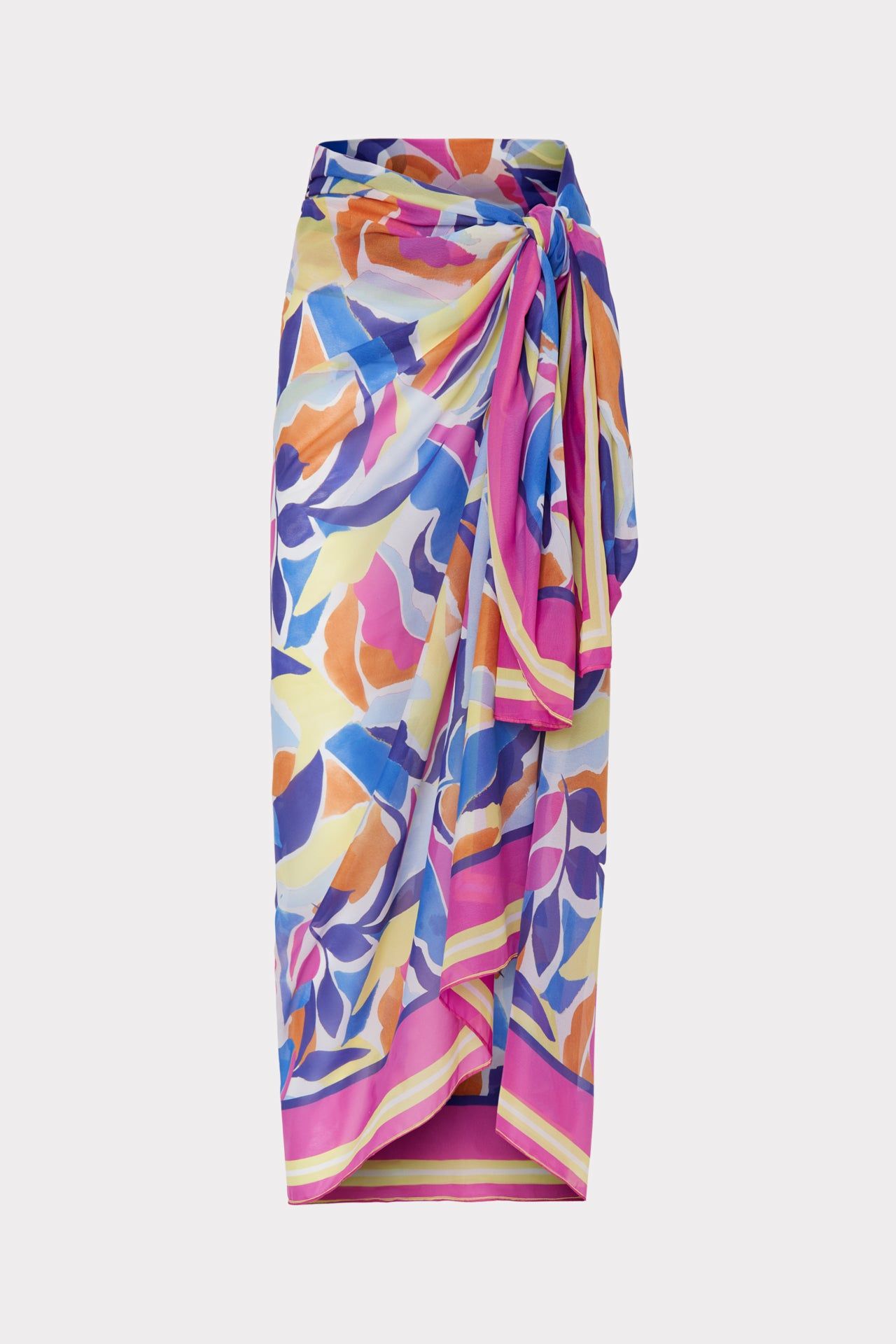 Painted Bloom Chiffon Sarong sold by Milly