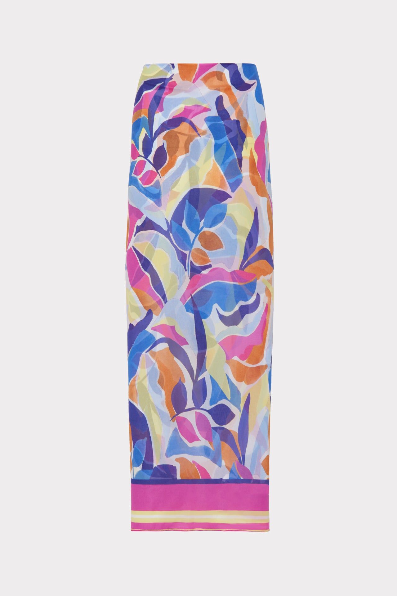 Painted Bloom Chiffon Sarong sold by Milly product image thumbnail 4