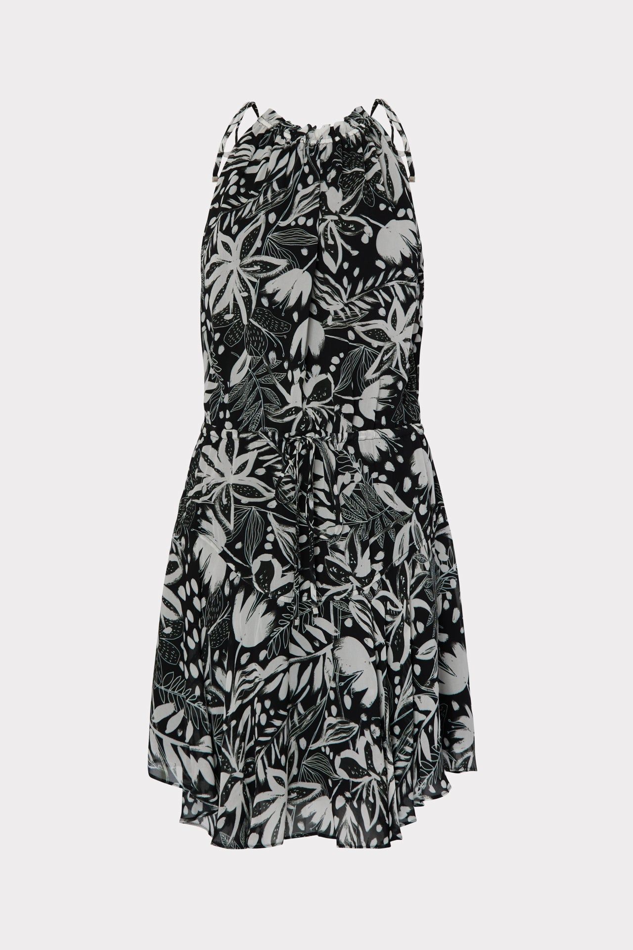 Gwin Painted Tiger Lily Dress sold by Milly