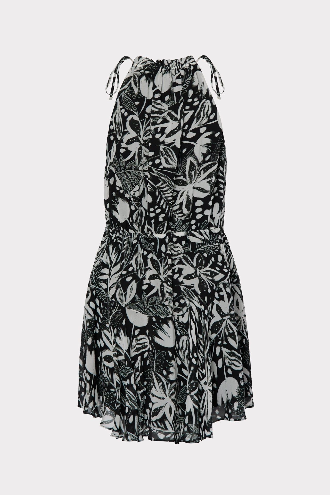 Gwin Painted Tiger Lily Dress sold by Milly product image thumbnail 4