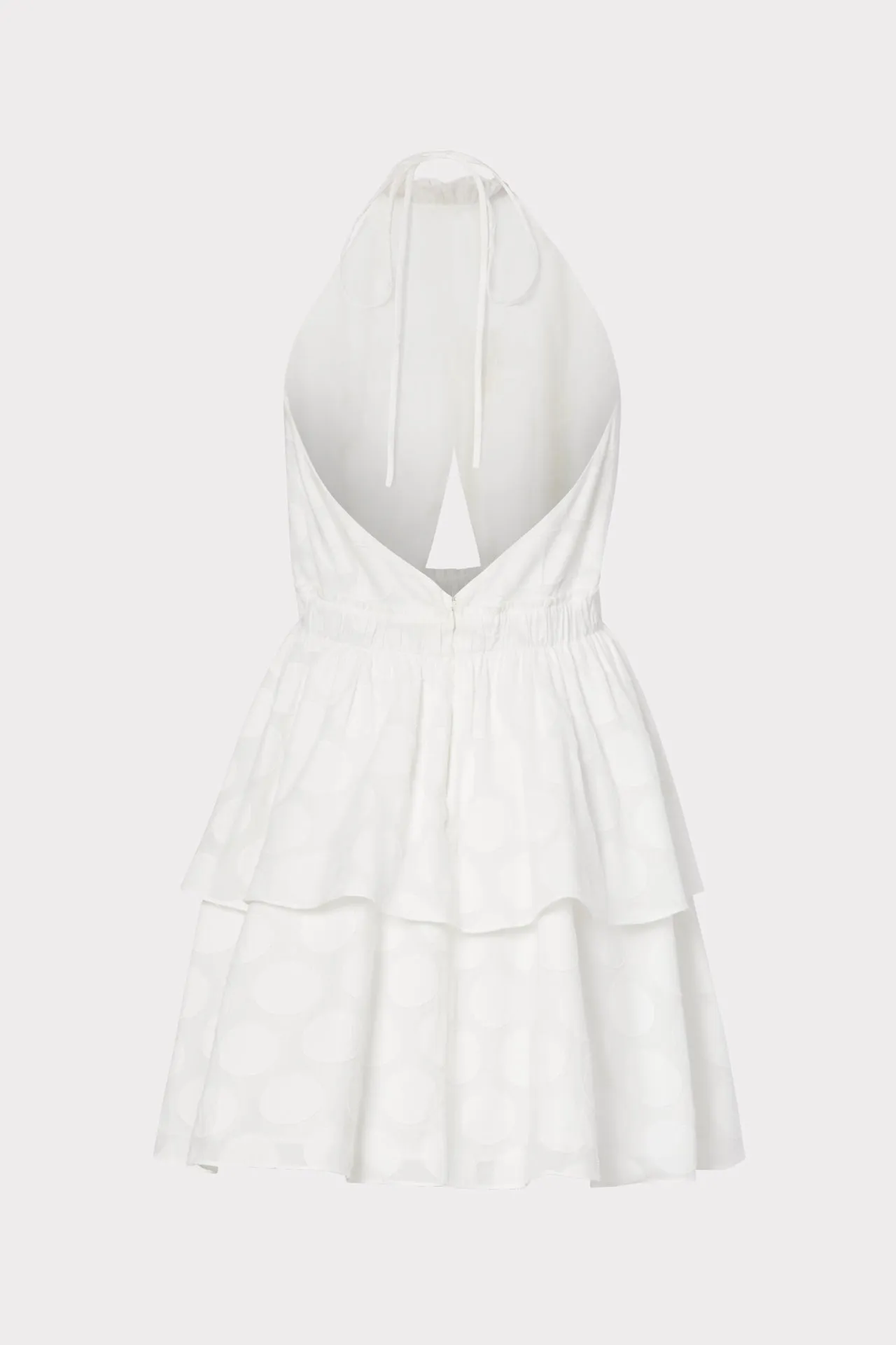 Evelia Reina Graphic Dot Clipping Dress sold by Milly product image thumbnail 4