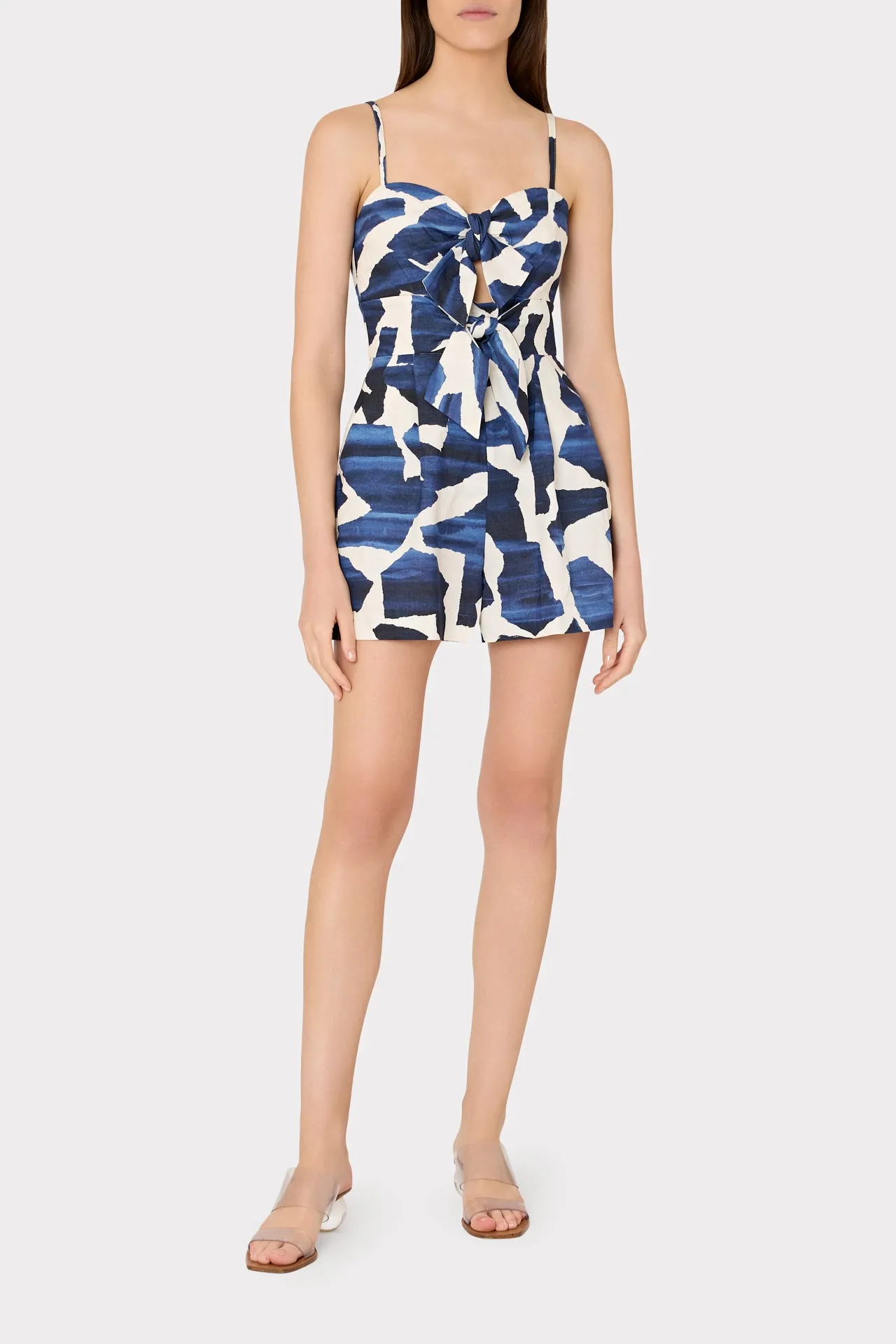 Anya Ocean Puzzle Romper sold by Milly product image thumbnail 2