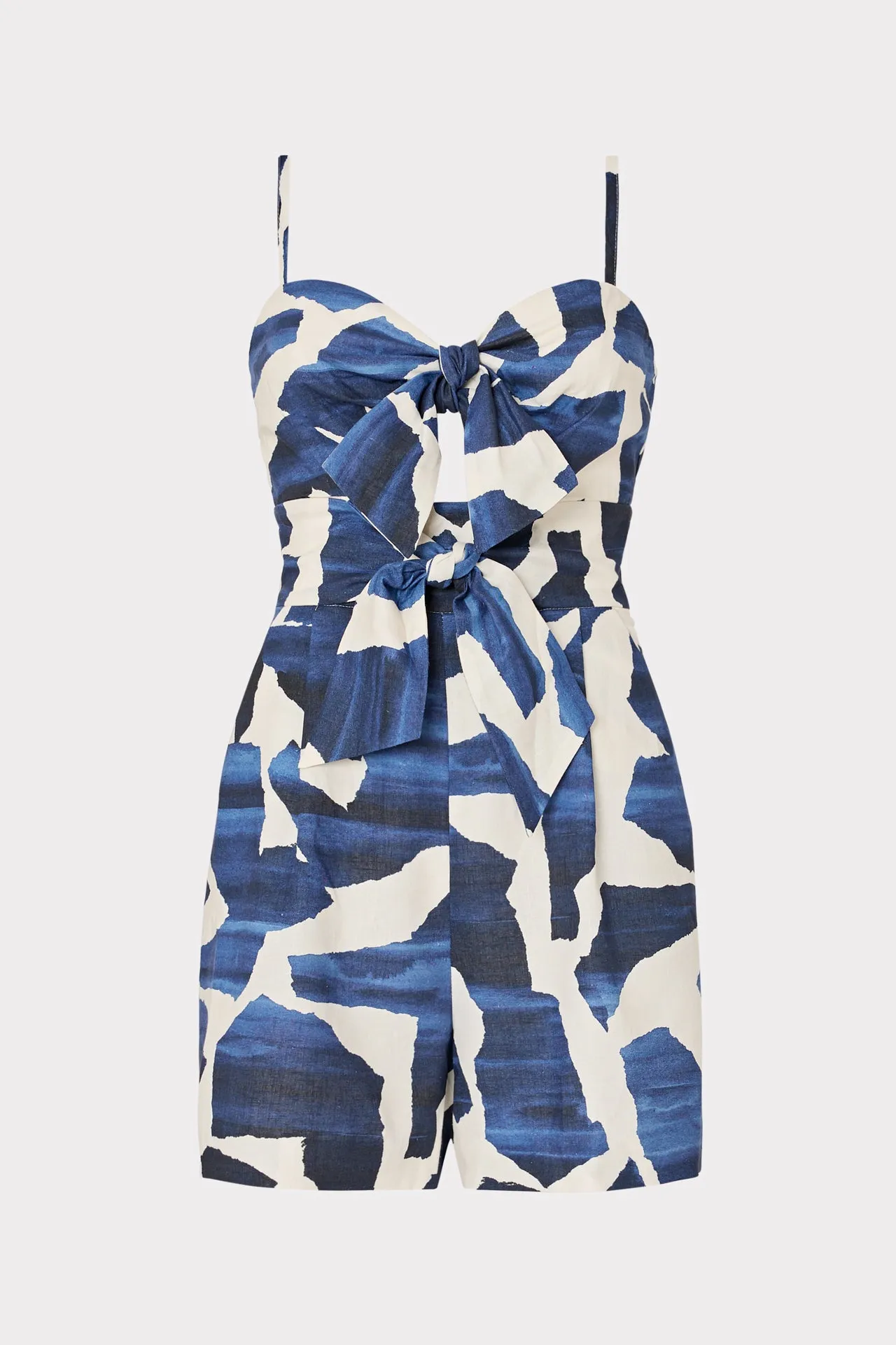 Anya Ocean Puzzle Romper sold by Milly