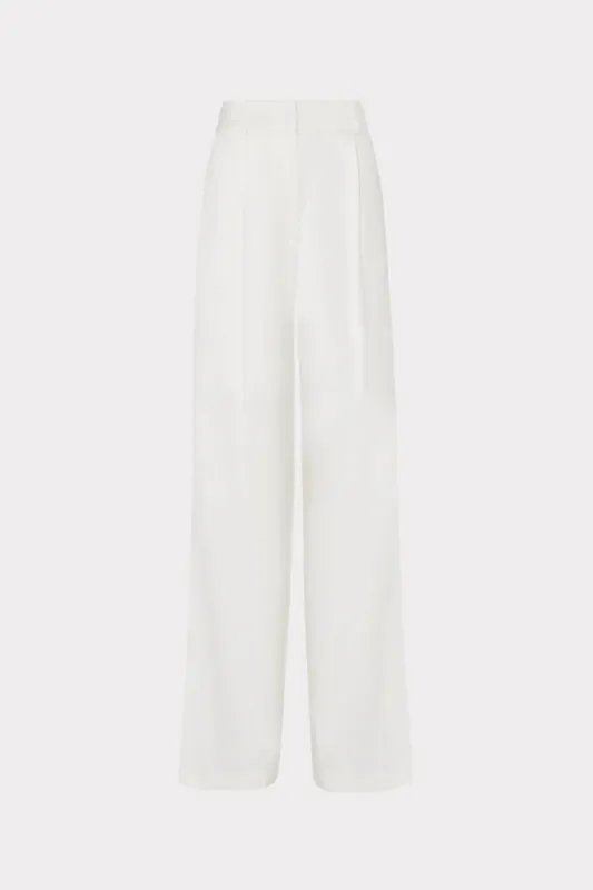 Noelani Viscose Twill Pants sold by Milly