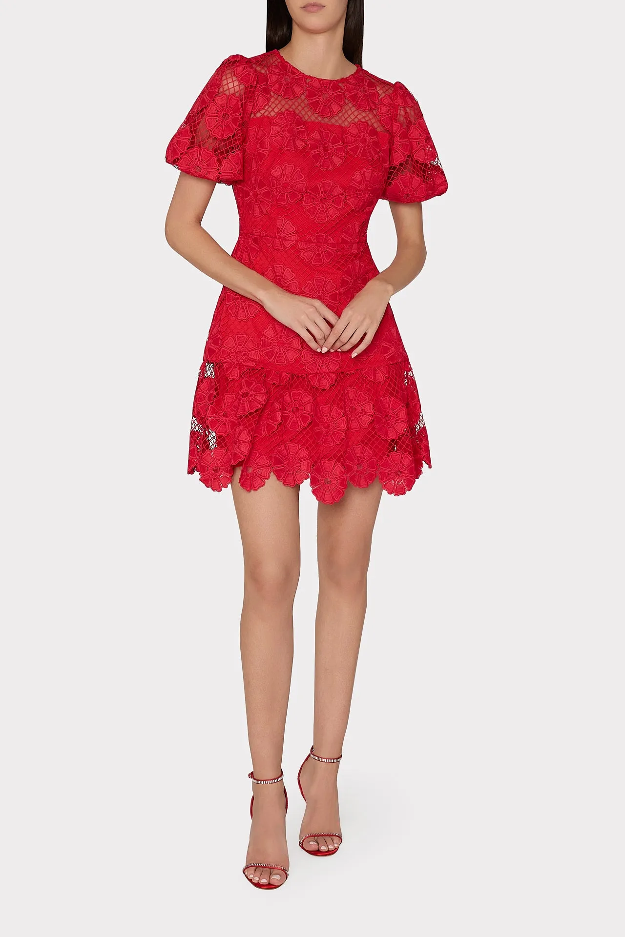 Yasmin Daisy Lace Dress sold by Milly product image thumbnail 2