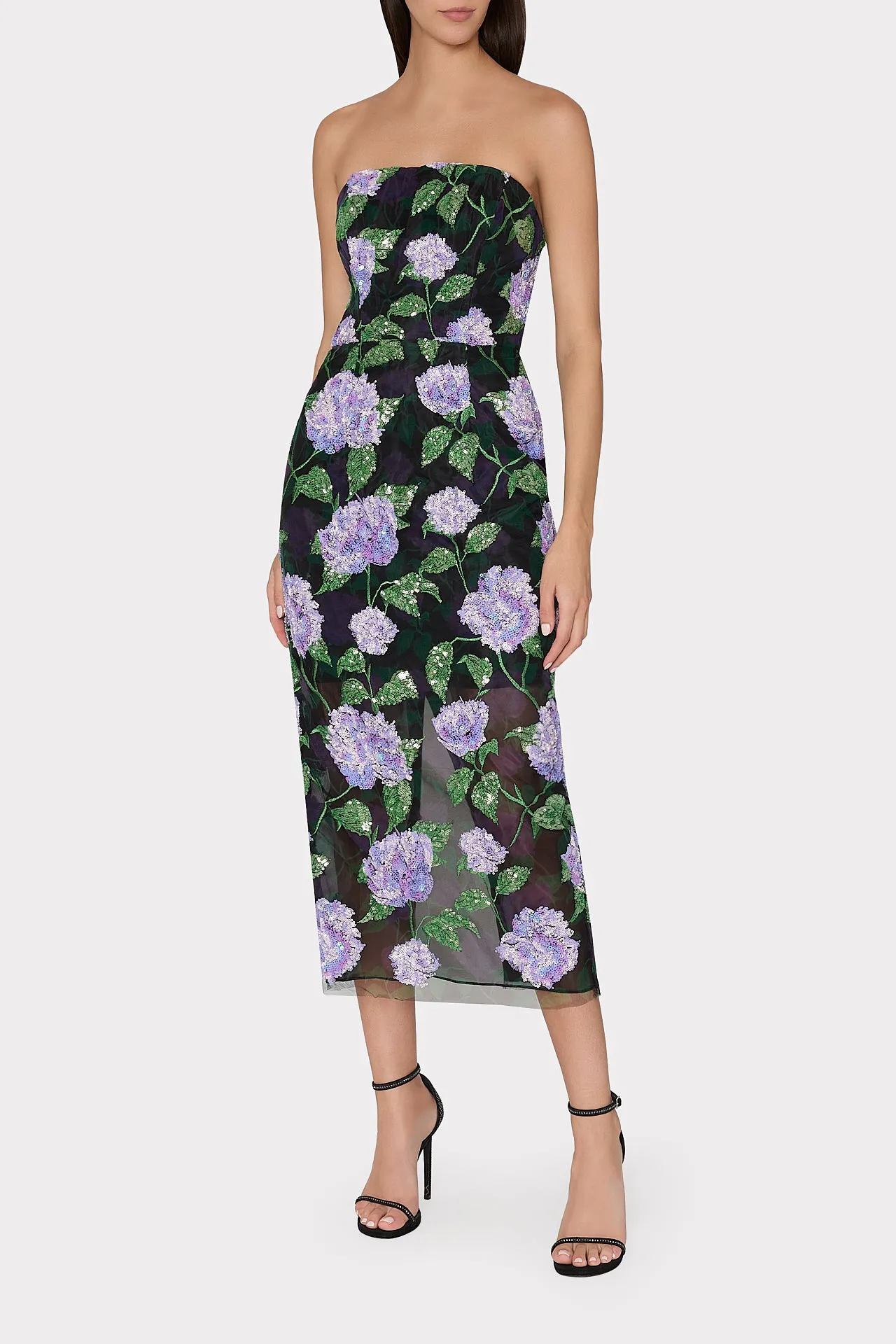 Kait Printed Sequins Dress sold by Milly product image thumbnail 2