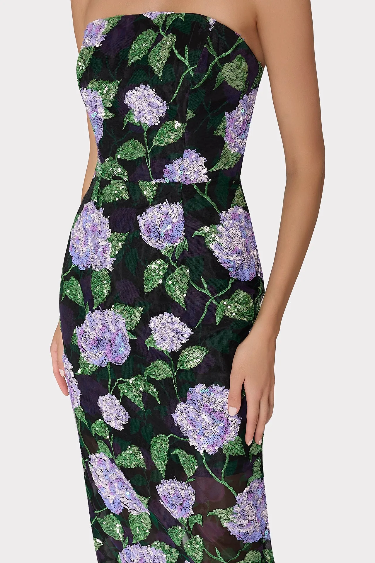 Kait Printed Sequins Dress sold by Milly product image thumbnail 3