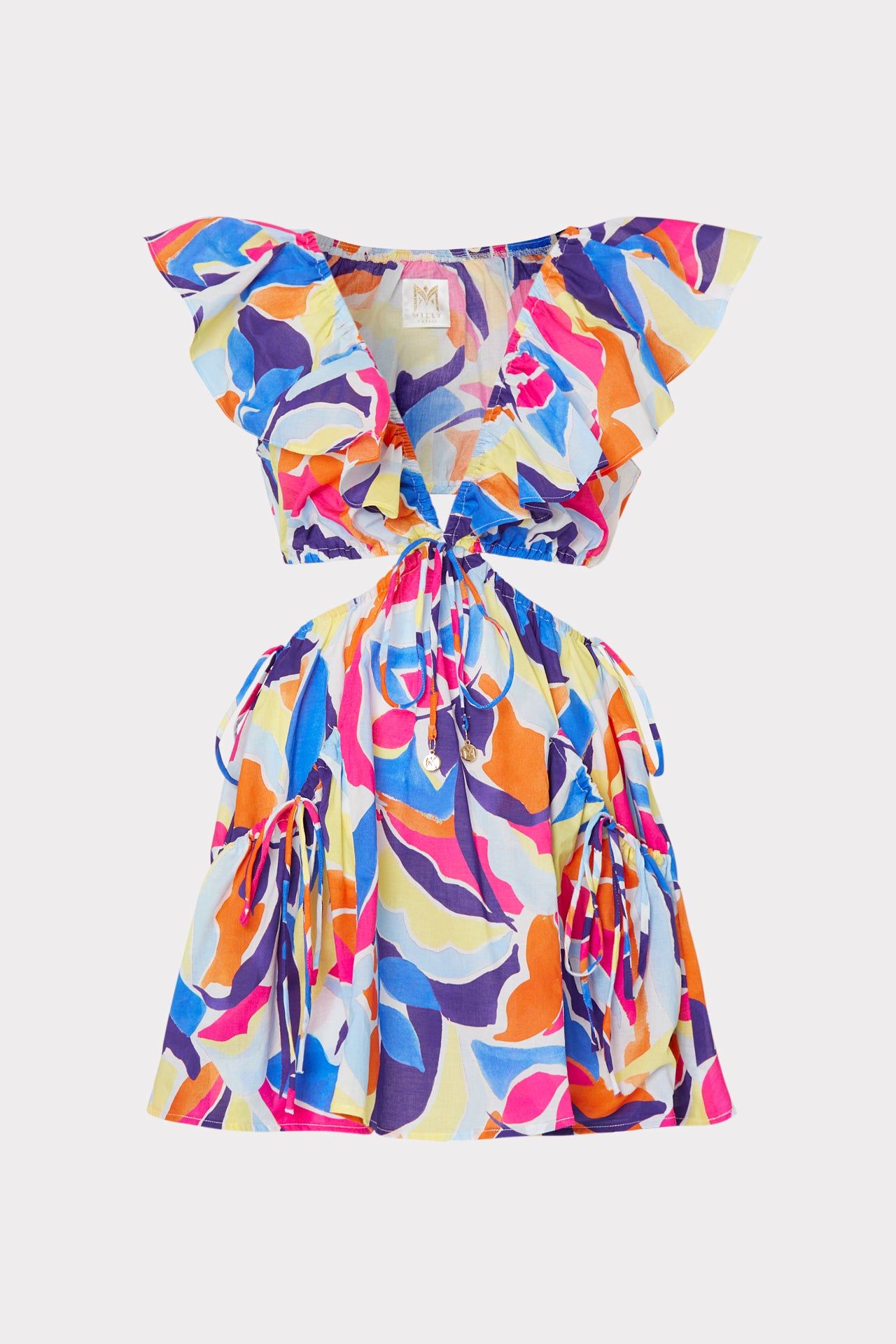 Delilah Painted Bloom Dress sold by Milly