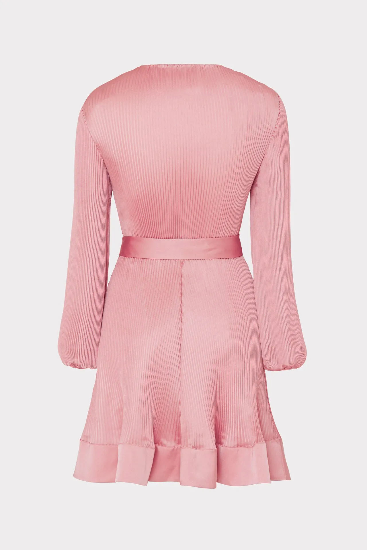 Liv Satin Pleated Dress sold by Milly product image thumbnail 4