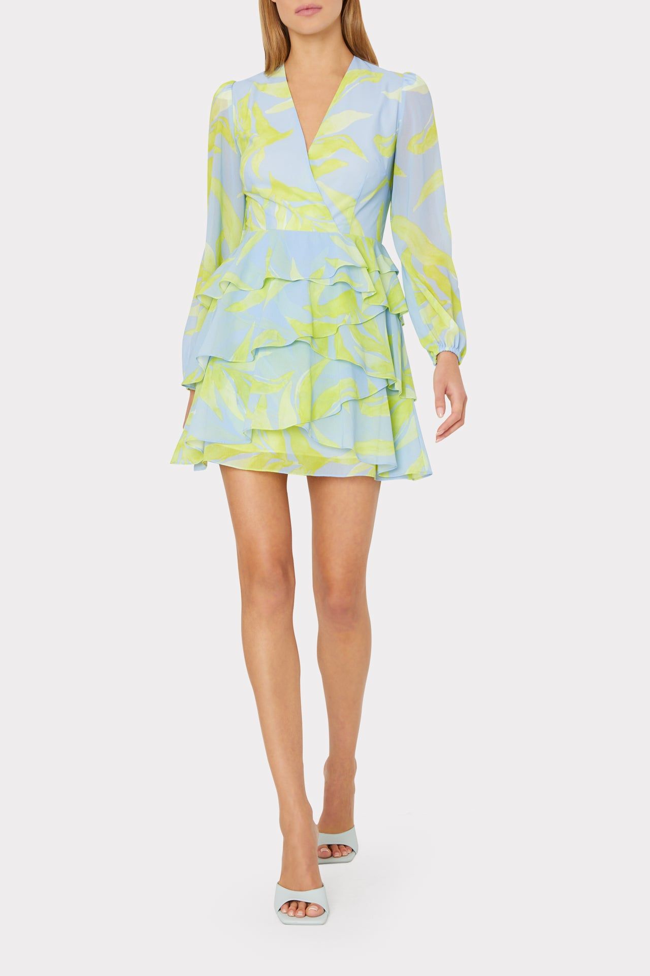 Loren Floral Skies Dress sold by Milly product image thumbnail 2