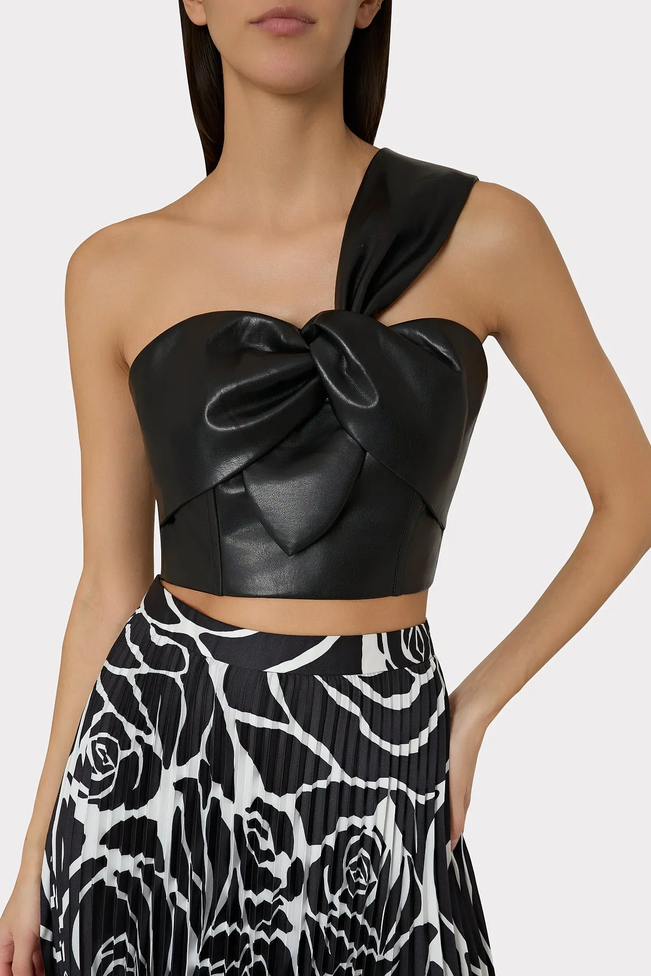 Vegan Leather Top sold by Milly product image thumbnail 3