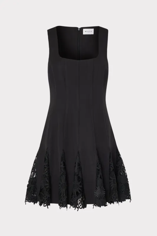 Ariel Cady 3D Lace Combo Dress sold by Milly