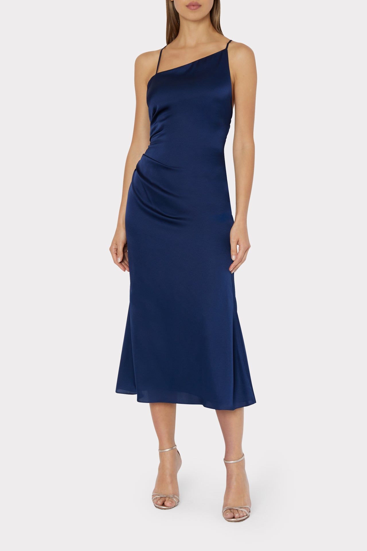 Electra Satin Slip Dress sold by Milly product image thumbnail 2