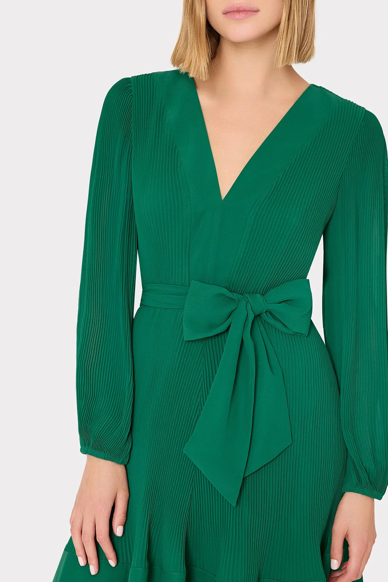 Liv Pleated Dress sold by Milly product image thumbnail 3