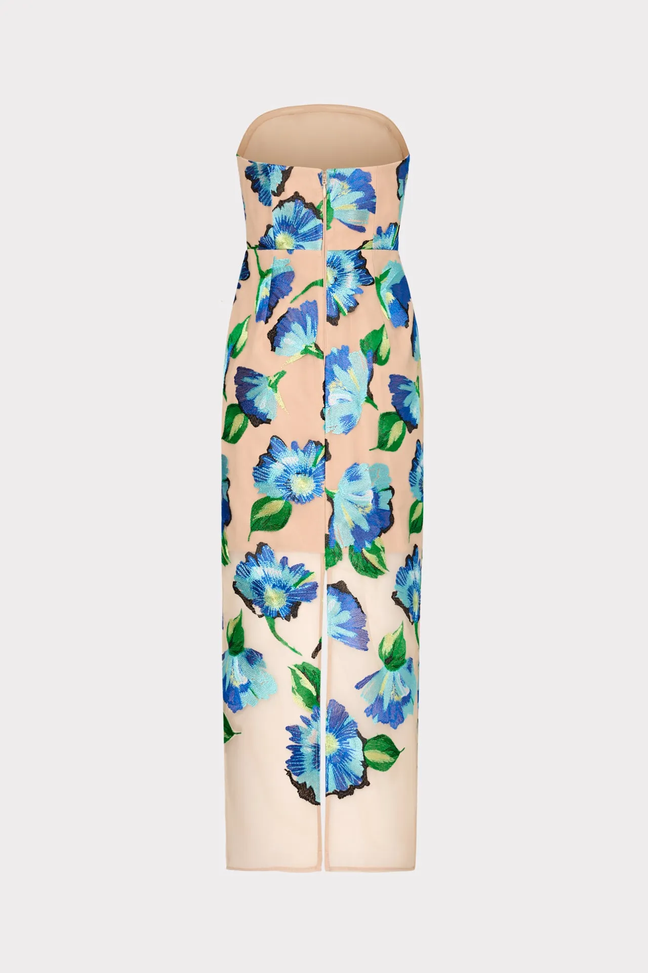 Pictorial Poppy Midi Dress sold by Milly product image thumbnail 5