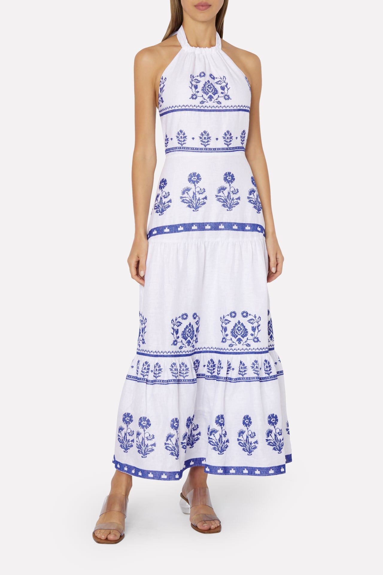 Dea Cross Stitch Embroidered Dress sold by Milly product image thumbnail 2