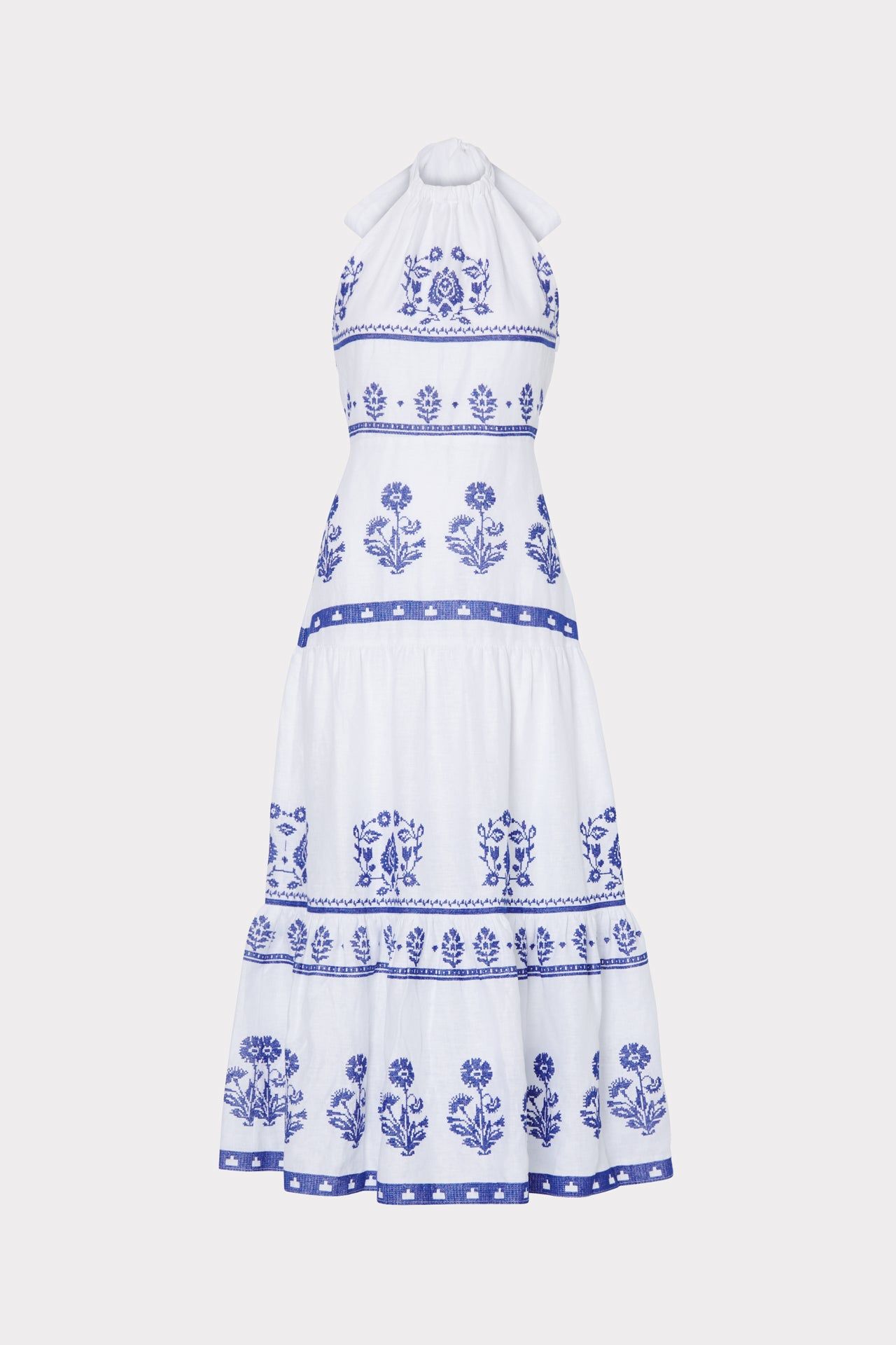 Dea Cross Stitch Embroidered Dress sold by Milly