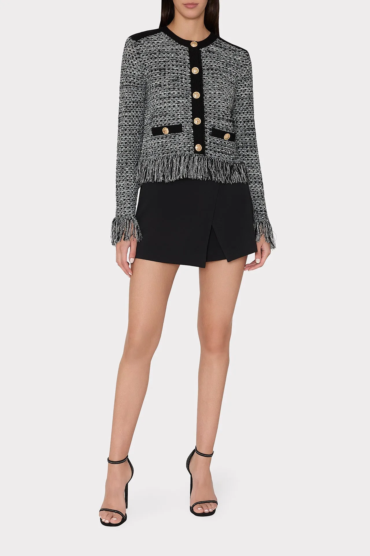 Evalyn Crepe Skort sold by Milly product image thumbnail 2