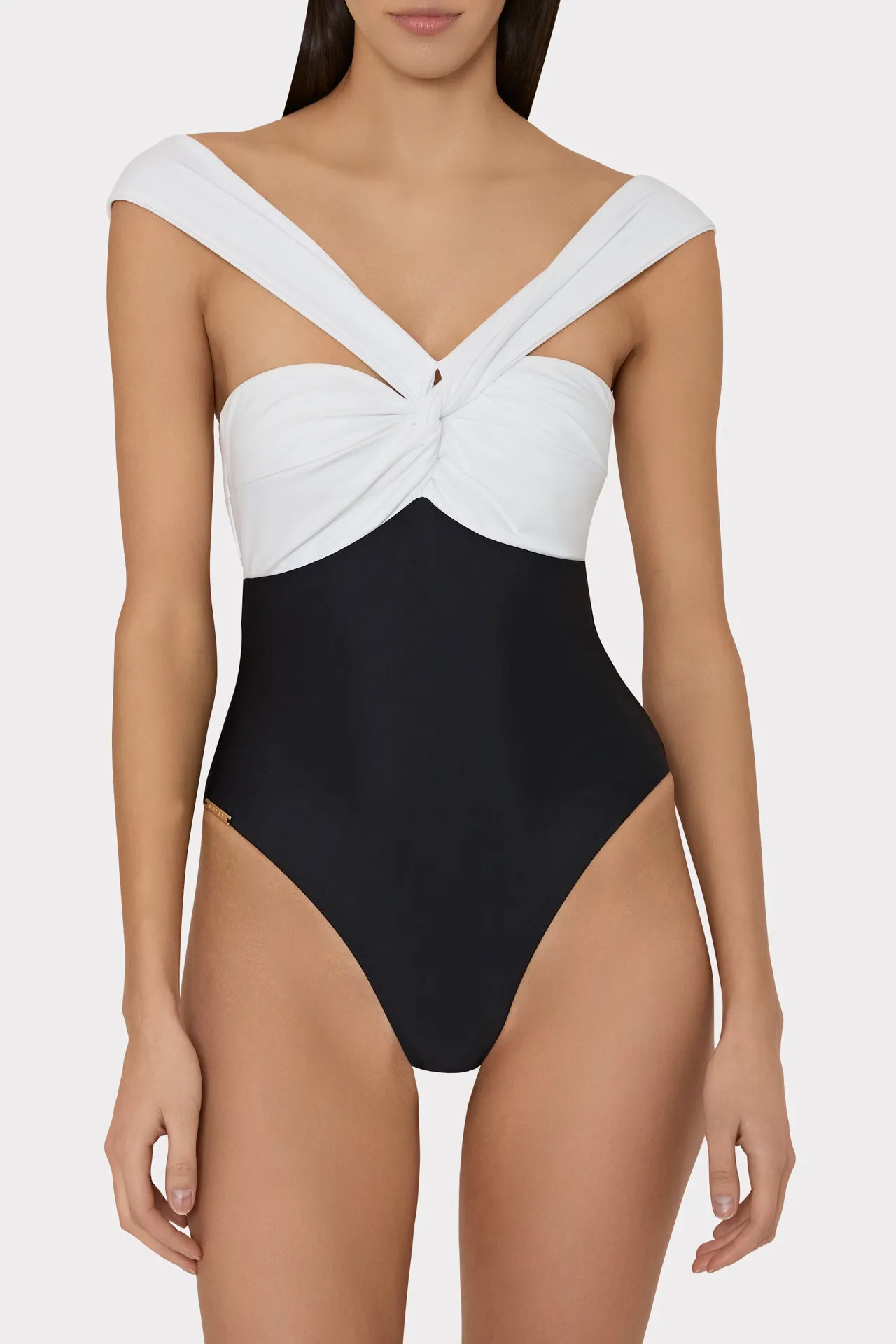 Betsy Color Block One Piece sold by Milly product image thumbnail 3