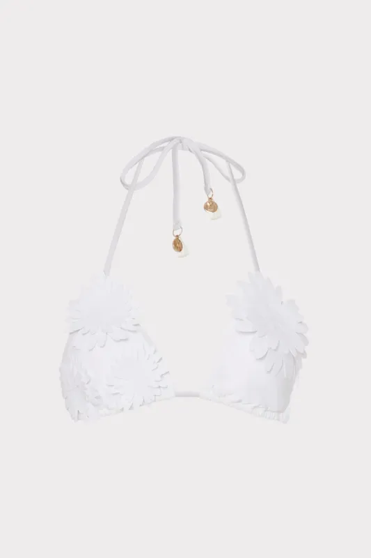 Applique Bikini Top sold by Milly