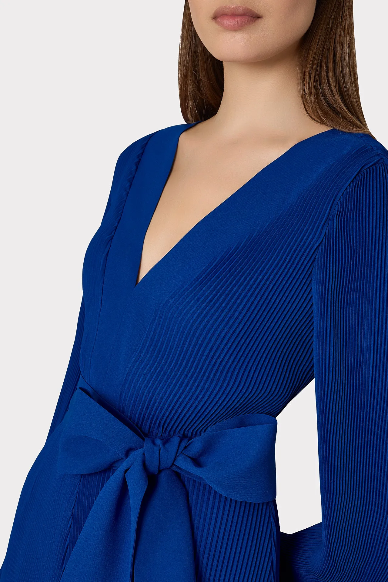 Liv Pleated Dress sold by Milly product image thumbnail 3