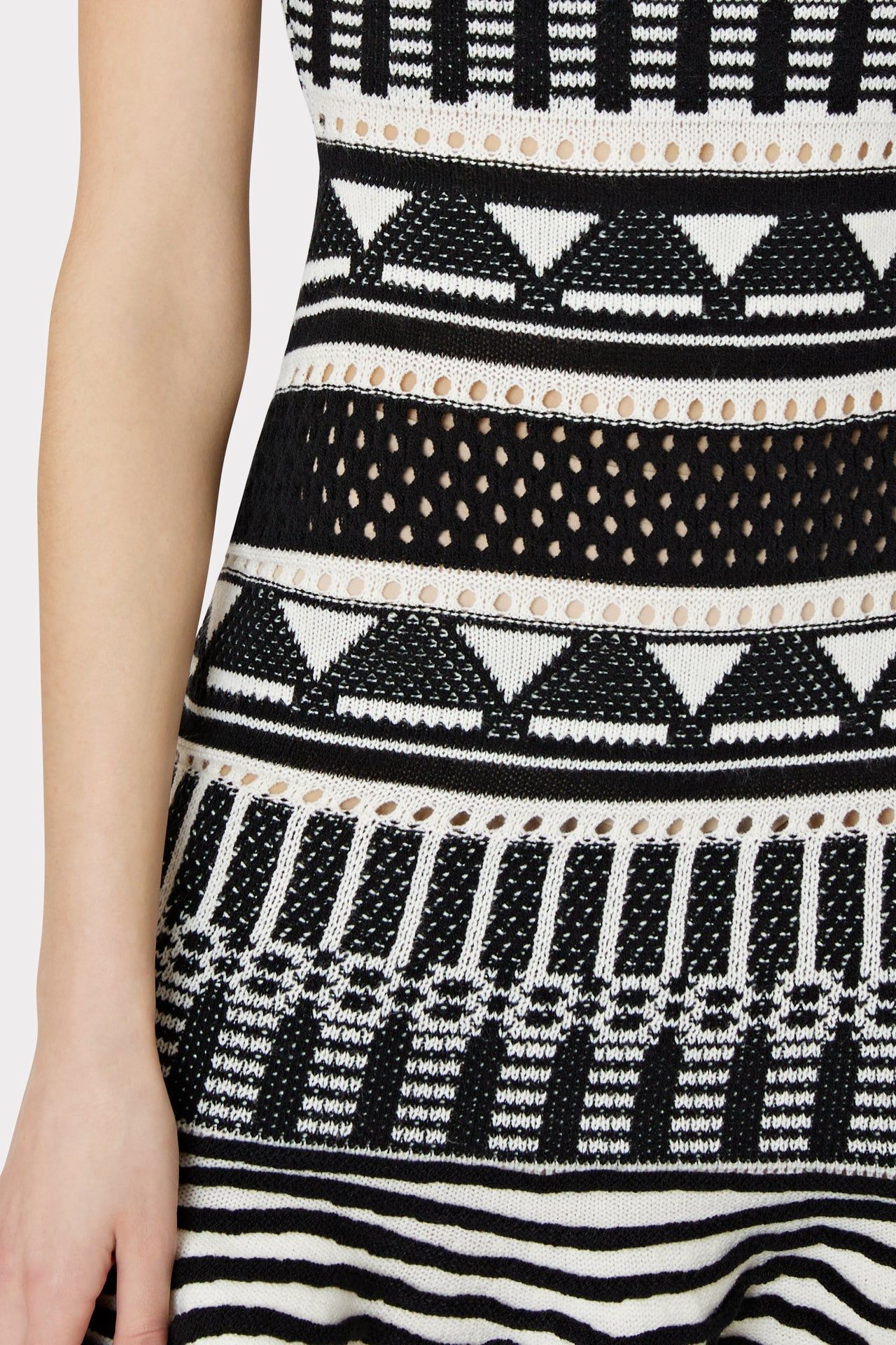 Geo Jacquard Mermaid Dress sold by Milly product image thumbnail 3