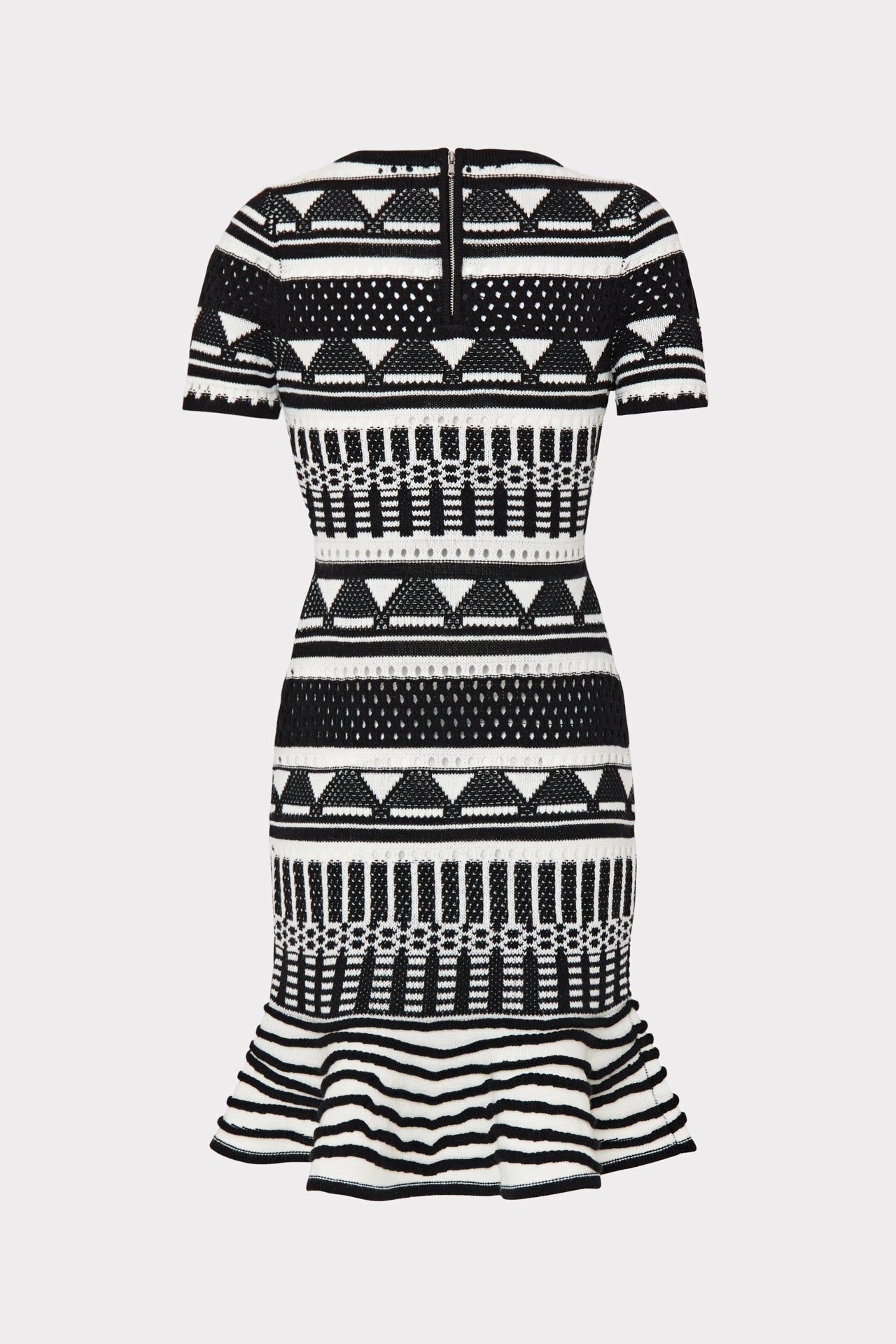 Geo Jacquard Mermaid Dress sold by Milly product image thumbnail 4