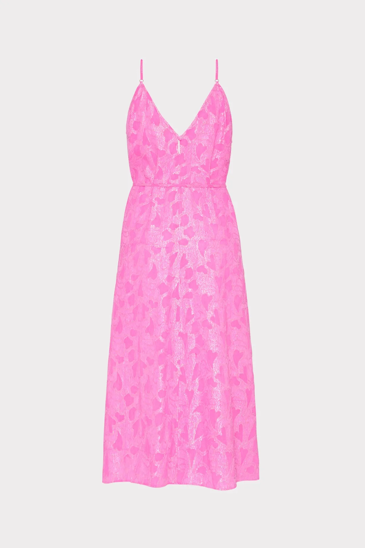 Lurex Jacquard Spaghetti Strap Cover-Up sold by Milly product image thumbnail 4