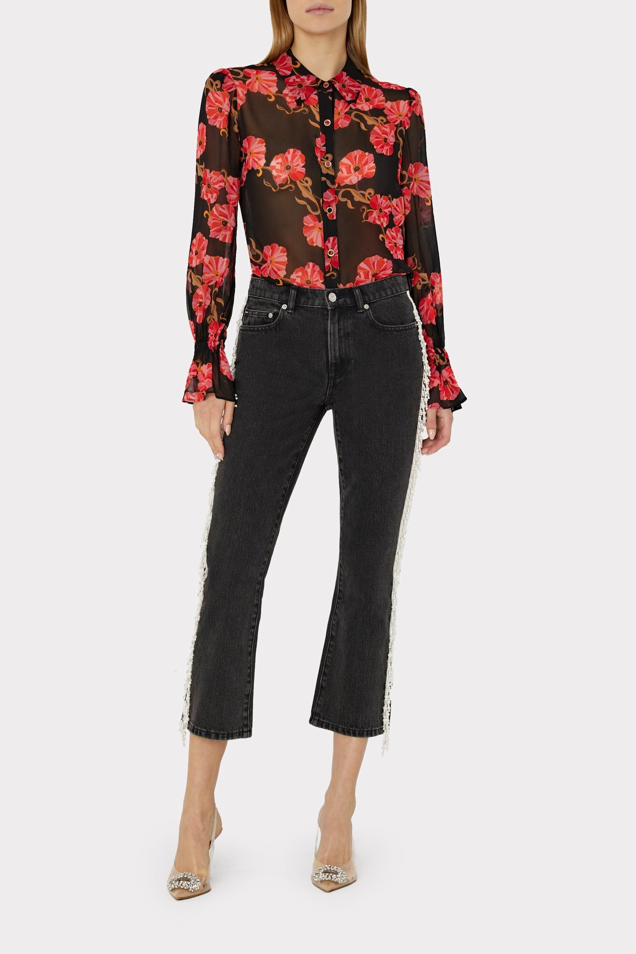 Lacey Top sold by Milly product image thumbnail 2