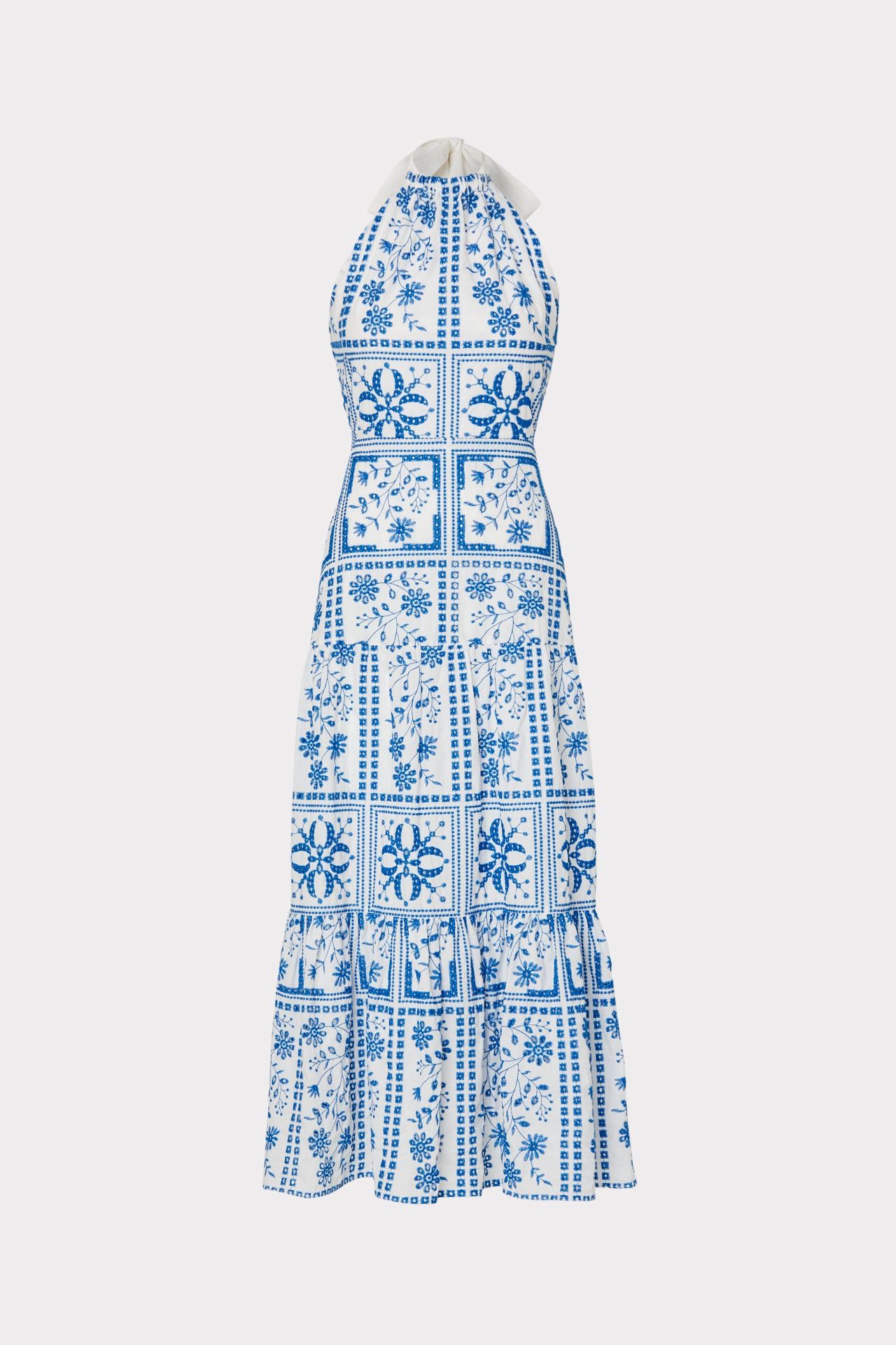 Hayden Tile Eyelet Dress sold by Milly