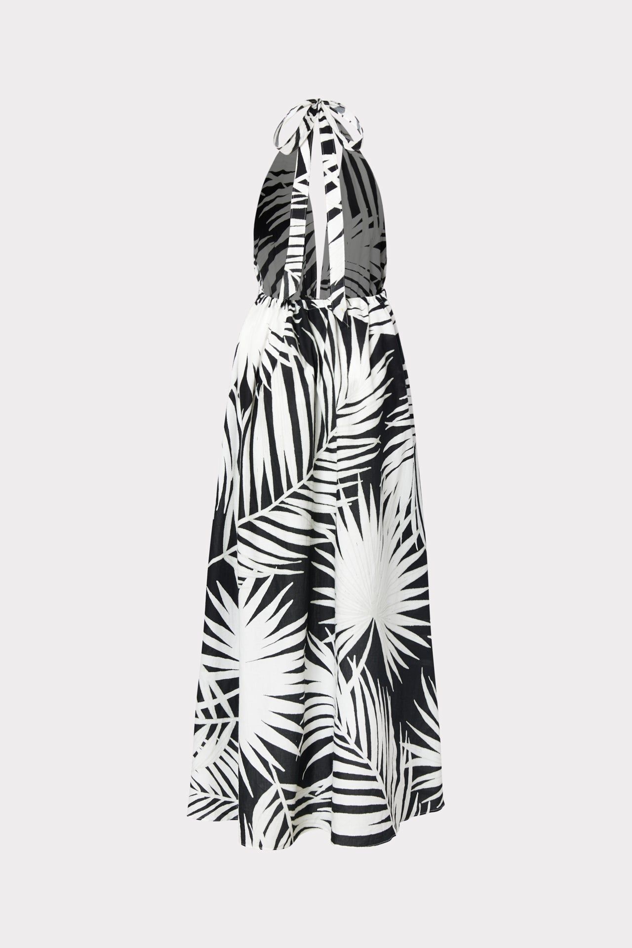 Dominque Oversized Palm Print Maxi Dress sold by Milly product image thumbnail 4