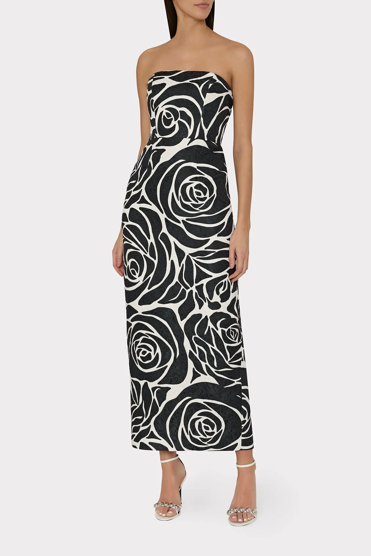 Orion Rose Jacquard Dress sold by Milly product image thumbnail 2