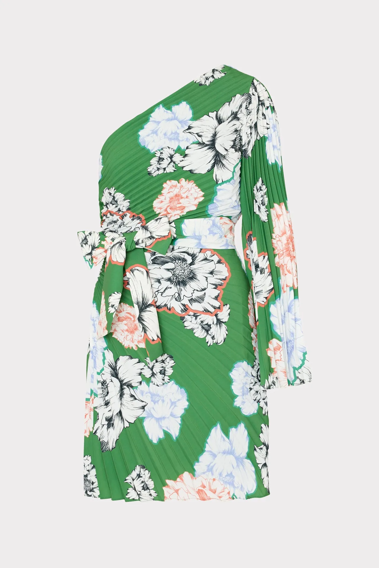 Linden Petals In Bloom Pleated Dress sold by Milly