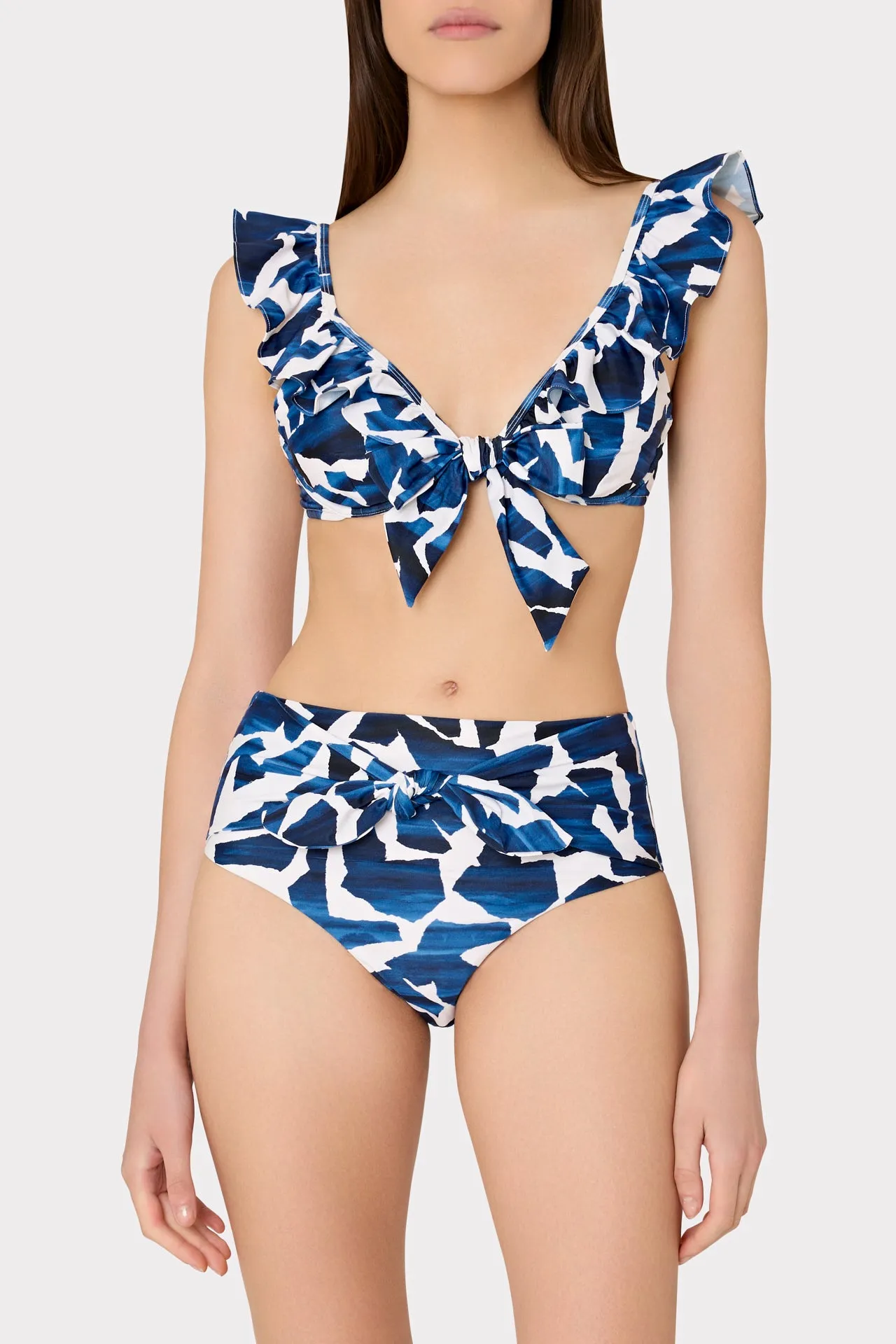 Ocean Puzzle Tie Bikini Bottom sold by Milly product image thumbnail 2