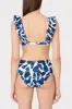 Ocean Puzzle Tie Bikini Bottom sold by Milly