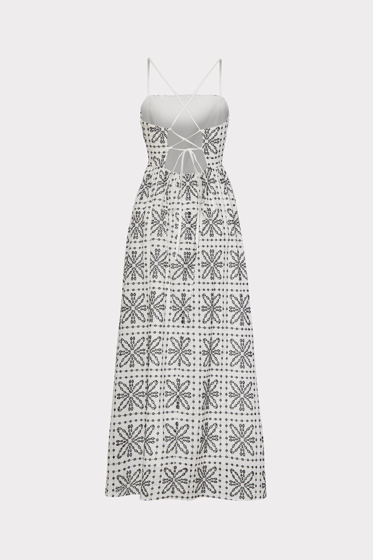 Esme Tile Eyelet Dress sold by Milly product image thumbnail 4