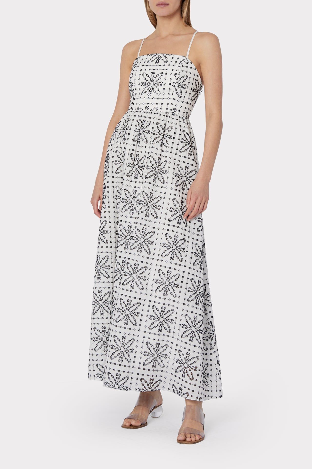 Esme Tile Eyelet Dress sold by Milly product image thumbnail 2